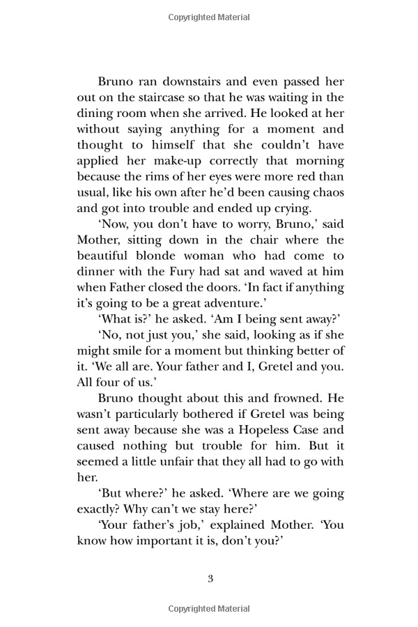 the boy in the striped pajamas