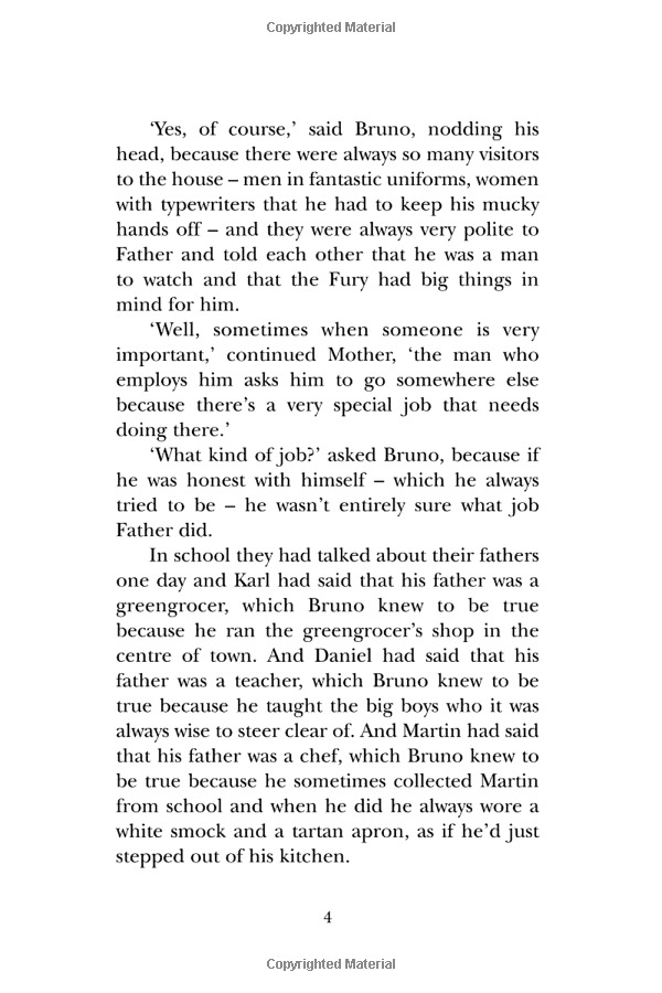 the boy in the striped pajamas