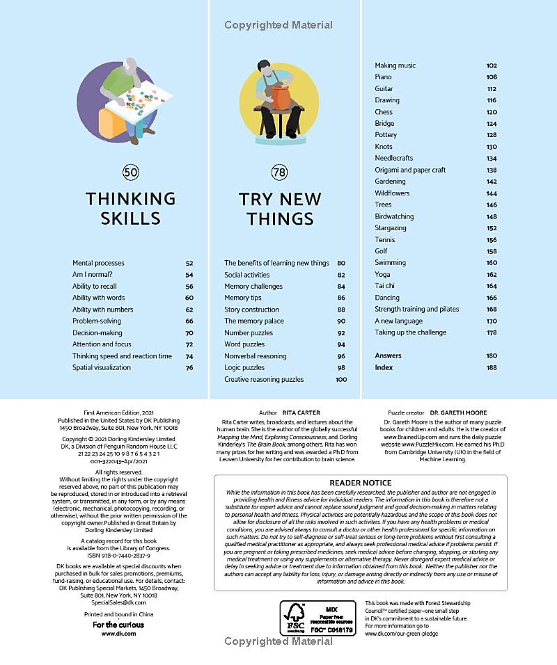 the brain fitness book: activities and puzzles to keep your mind active and healthy