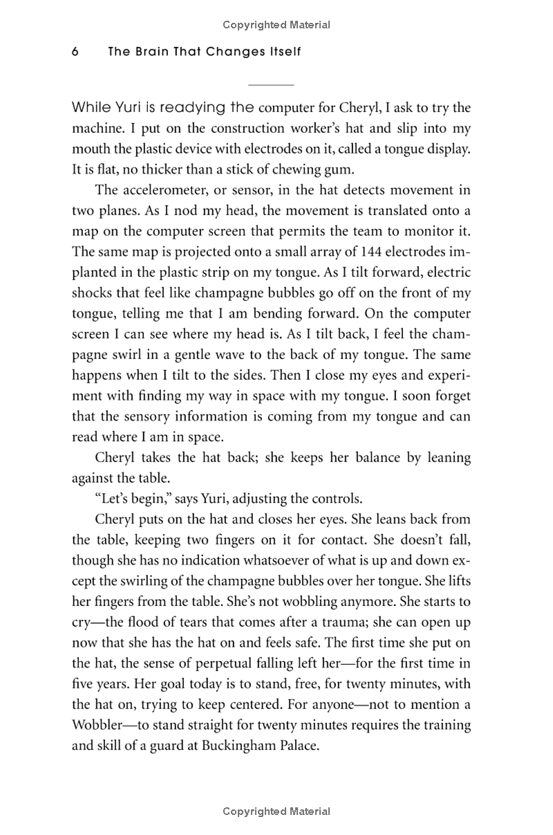 the brain that changes itself: stories of personal triumph from the frontiers of brain science