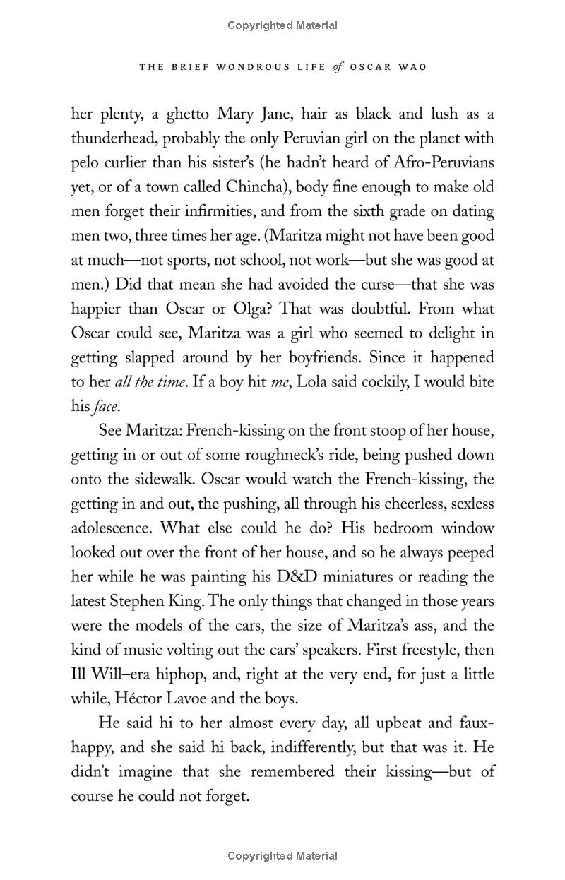 the brief wondrous life of oscar wao