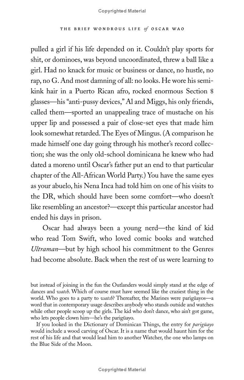 the brief wondrous life of oscar wao