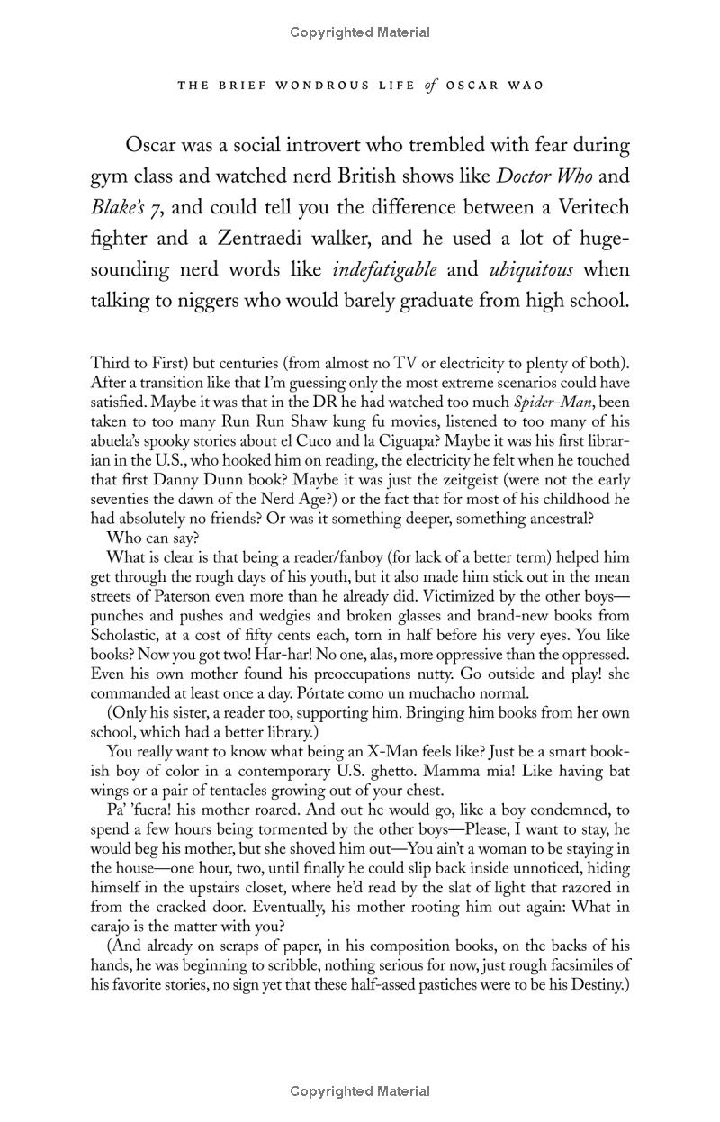 the brief wondrous life of oscar wao