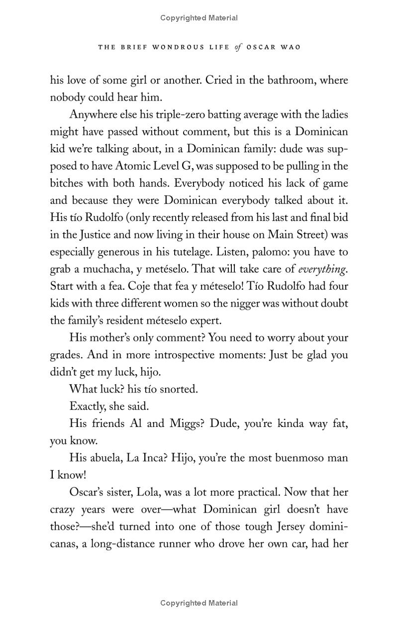 the brief wondrous life of oscar wao