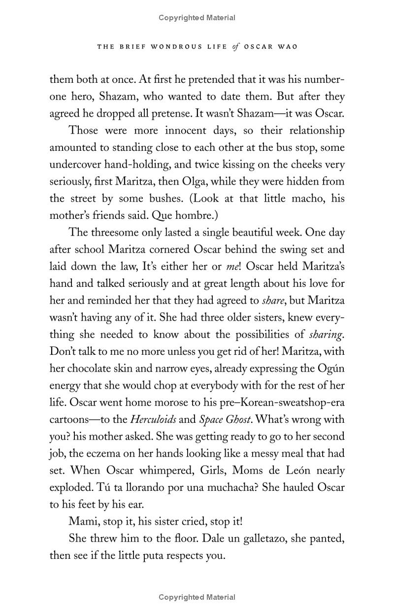 the brief wondrous life of oscar wao