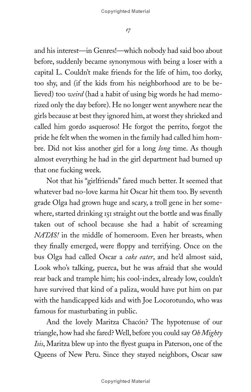 the brief wondrous life of oscar wao