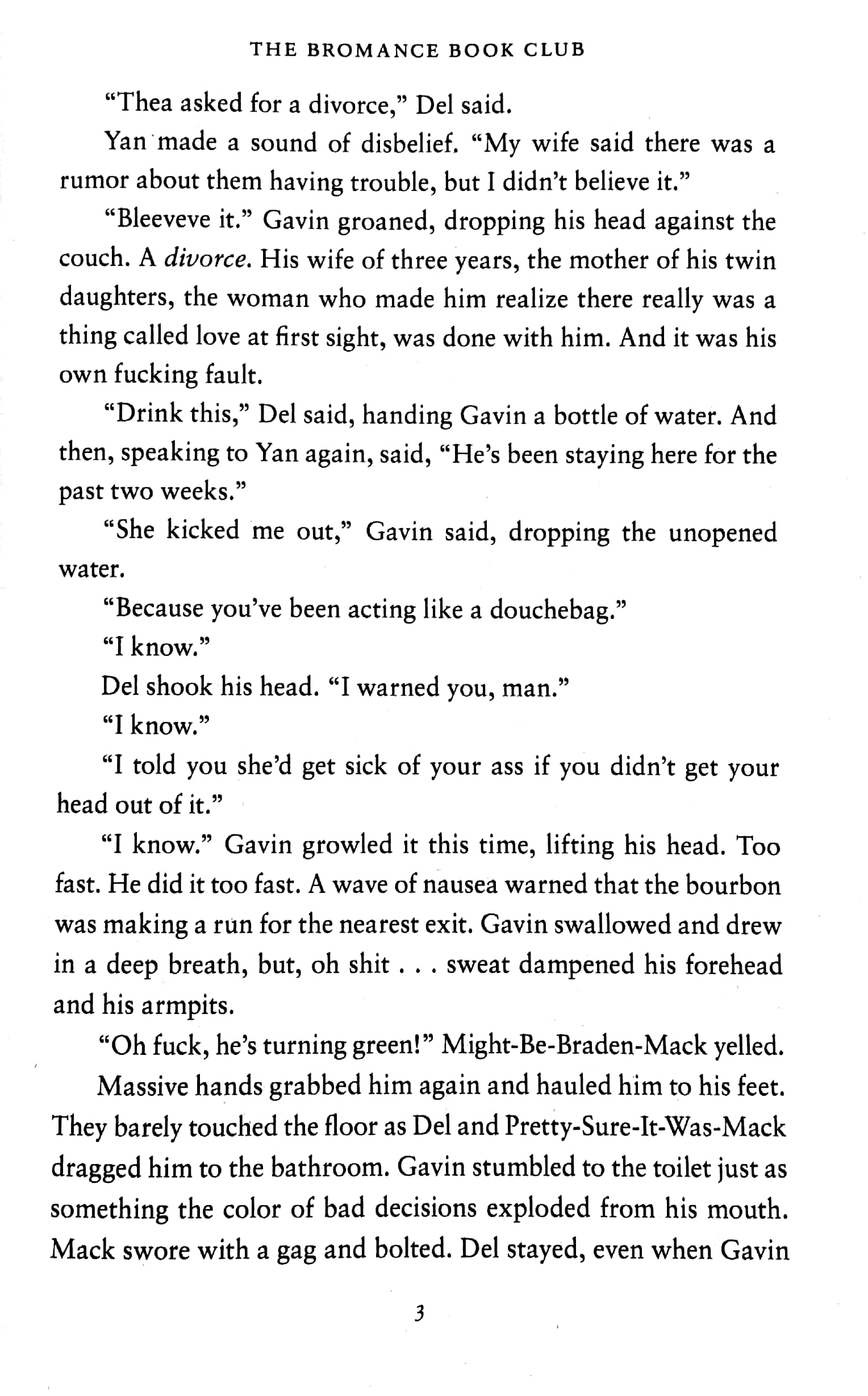 the bromance book club