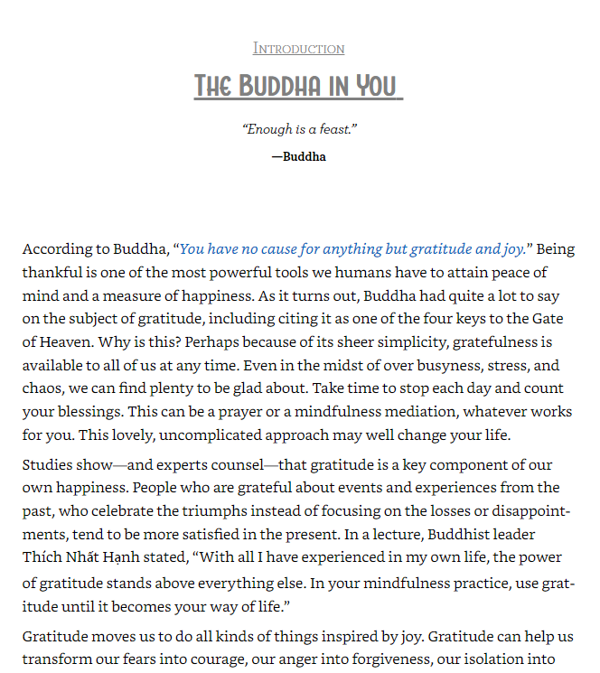 the buddha's guide to gratitude