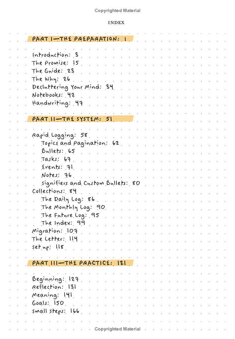 the bullet journal method