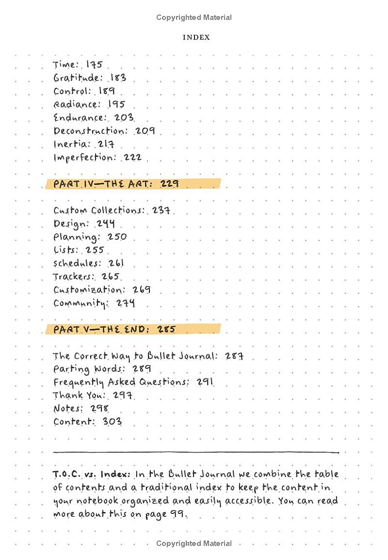 the bullet journal method