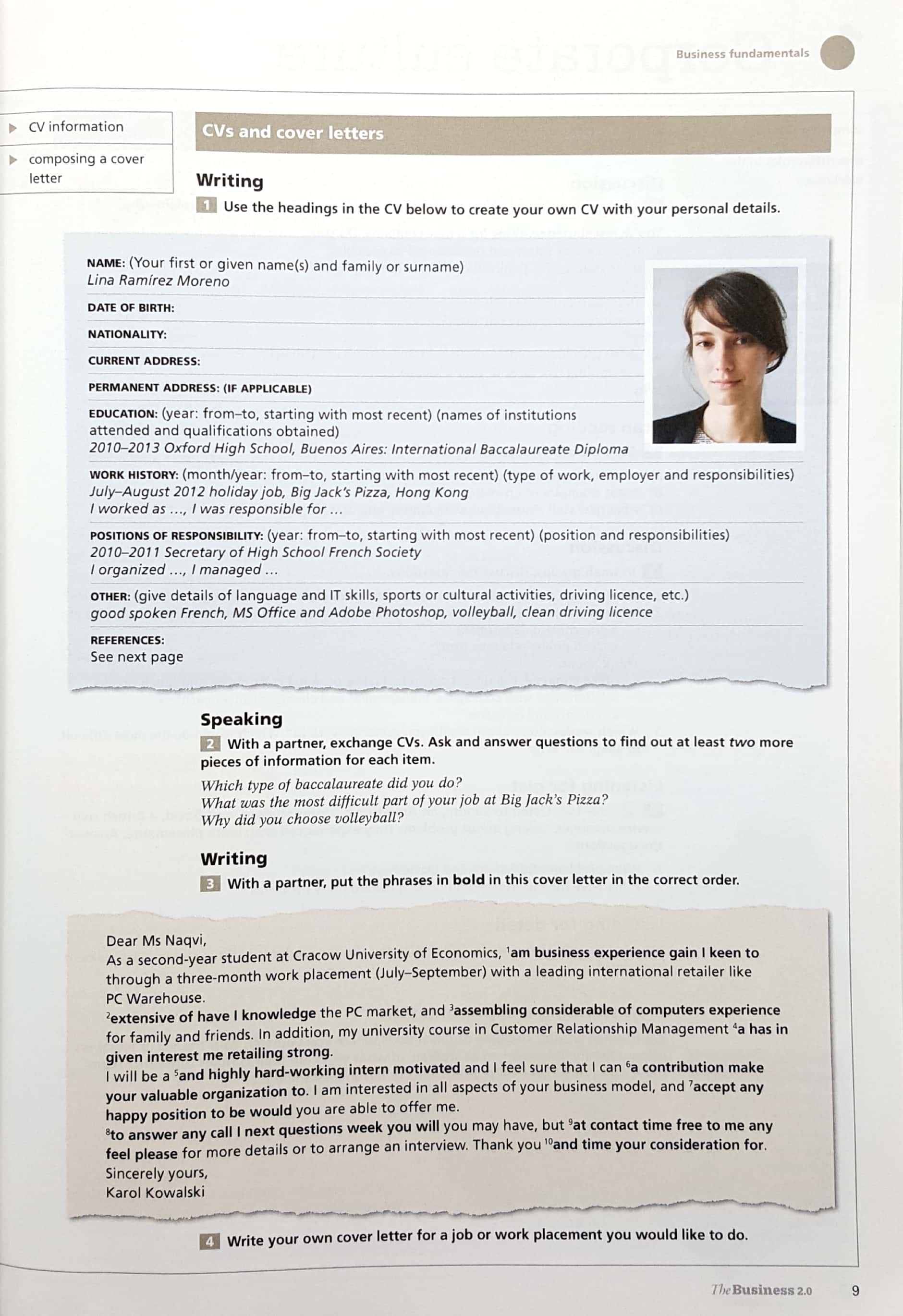 the business 2.0 student's book + eworkbook intermediate level