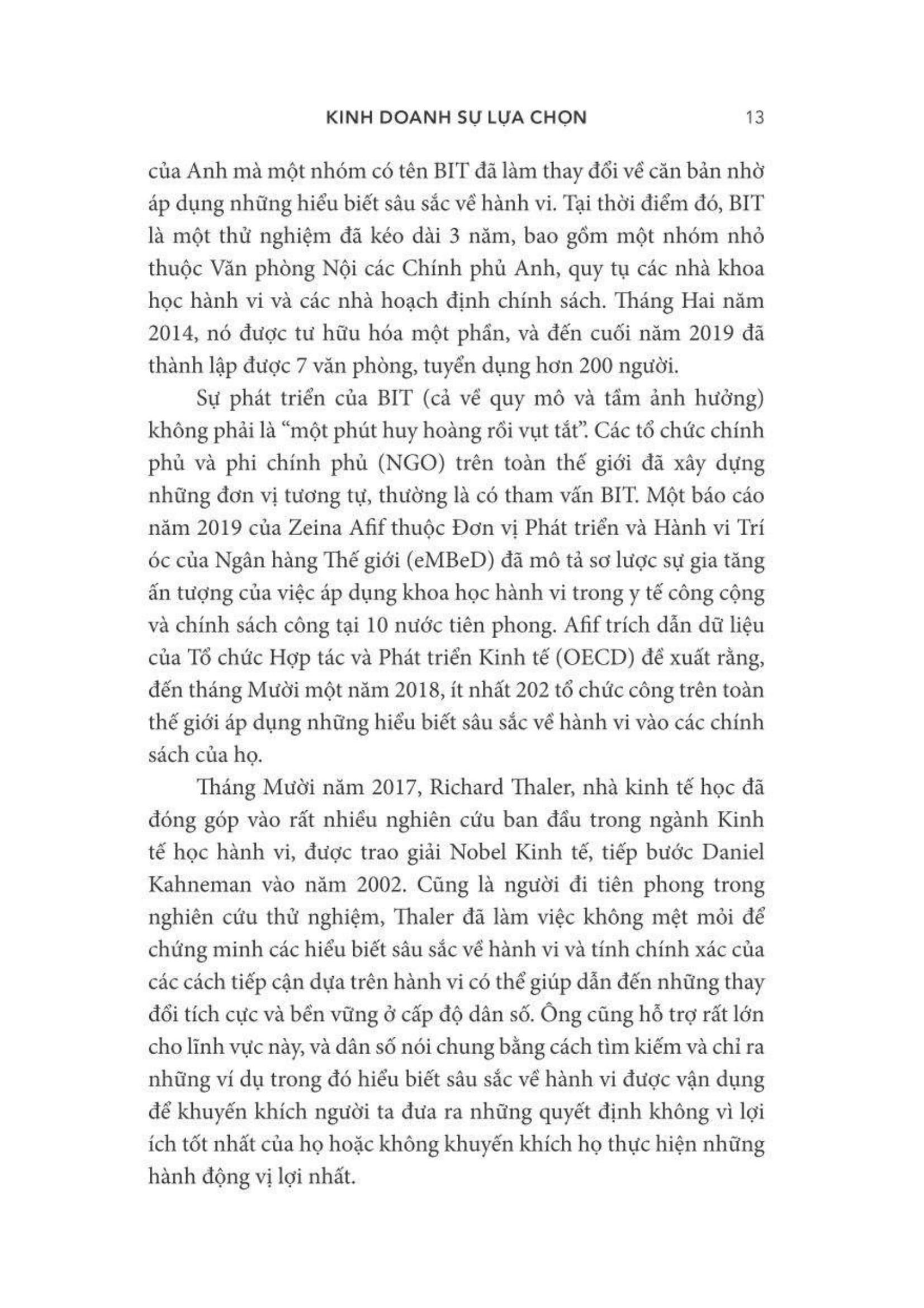 the business of choice - kinh doanh sự lựa chọn