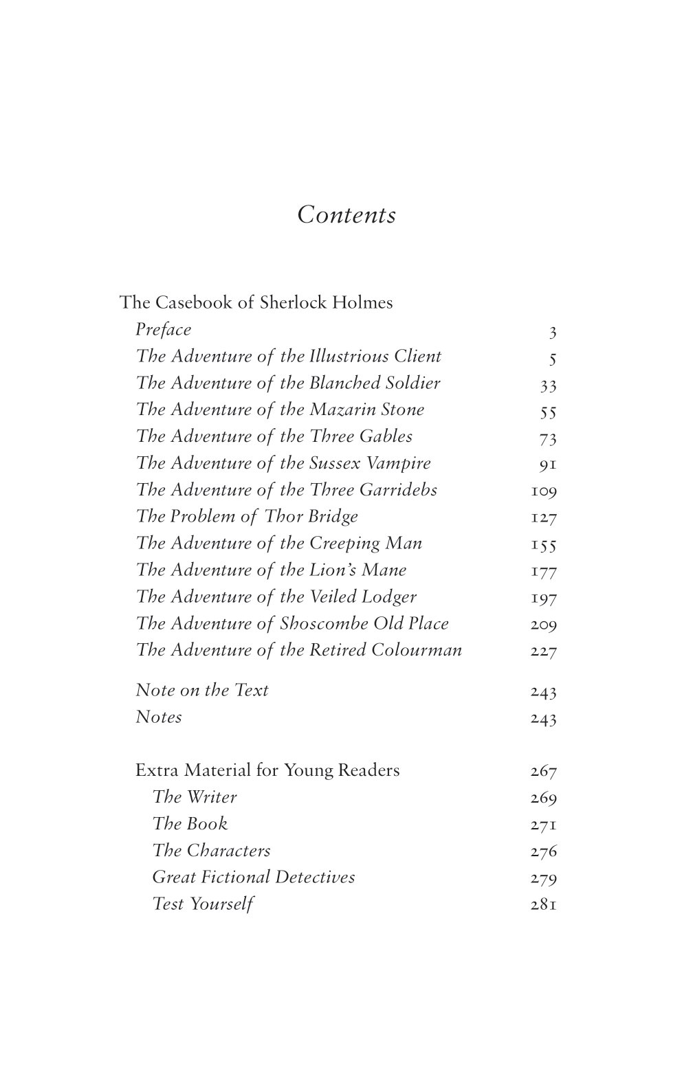 the casebook of sherlock holmes (alma junior classics)