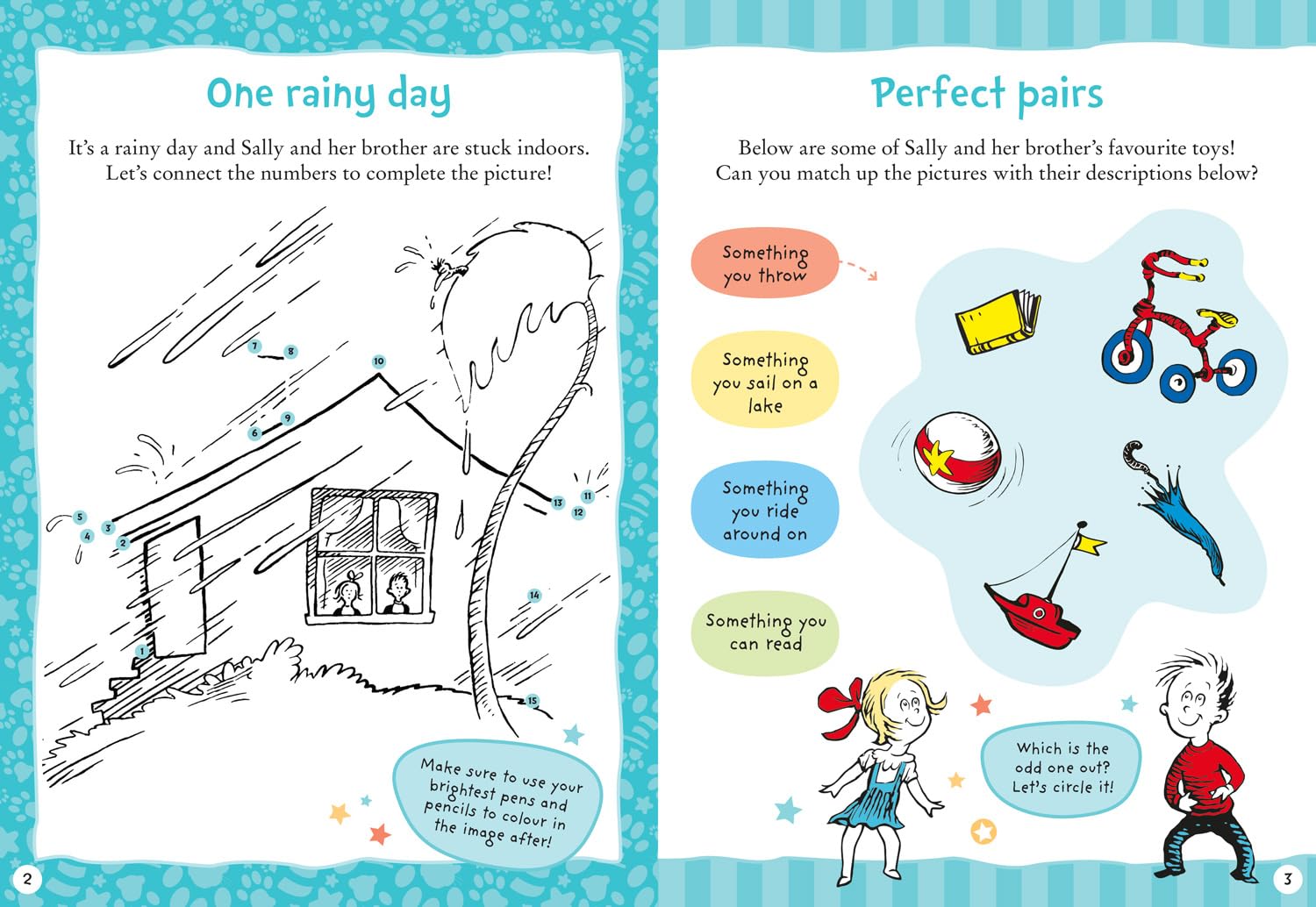 the cat in the hat activity book