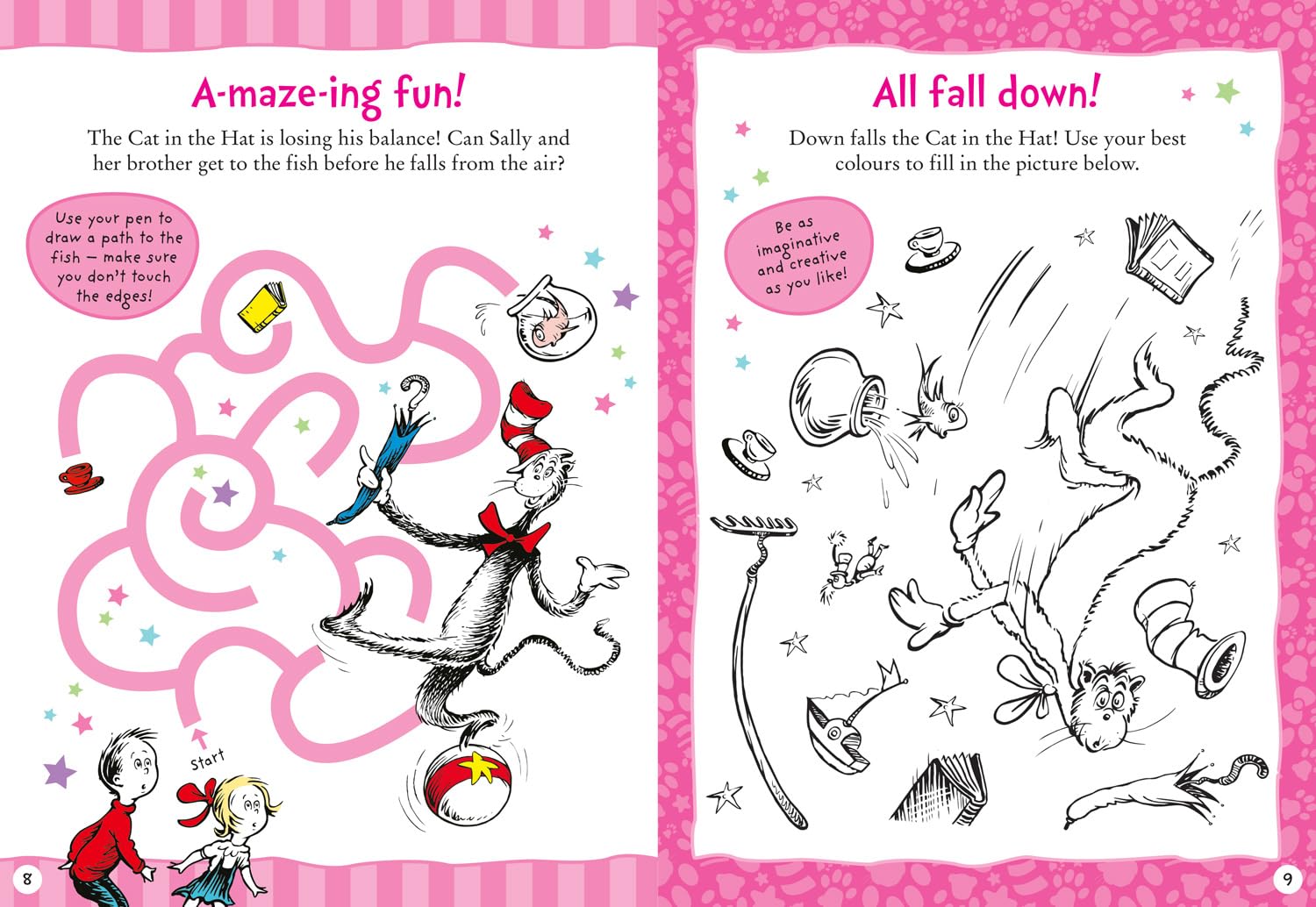 the cat in the hat activity book