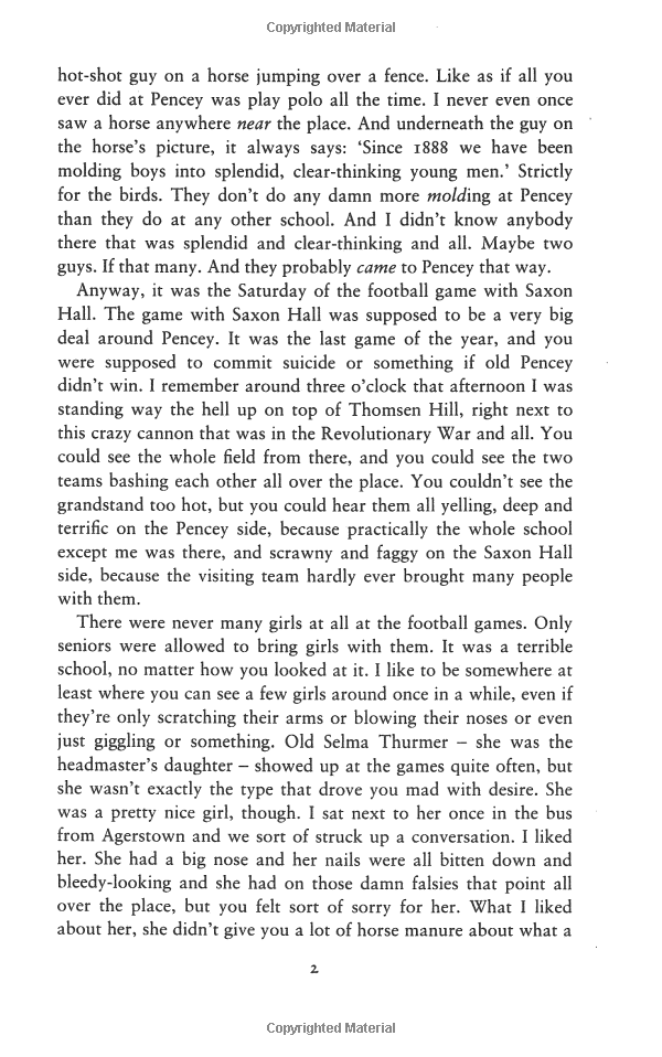 the catcher in the rye