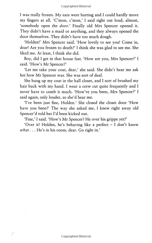 the catcher in the rye