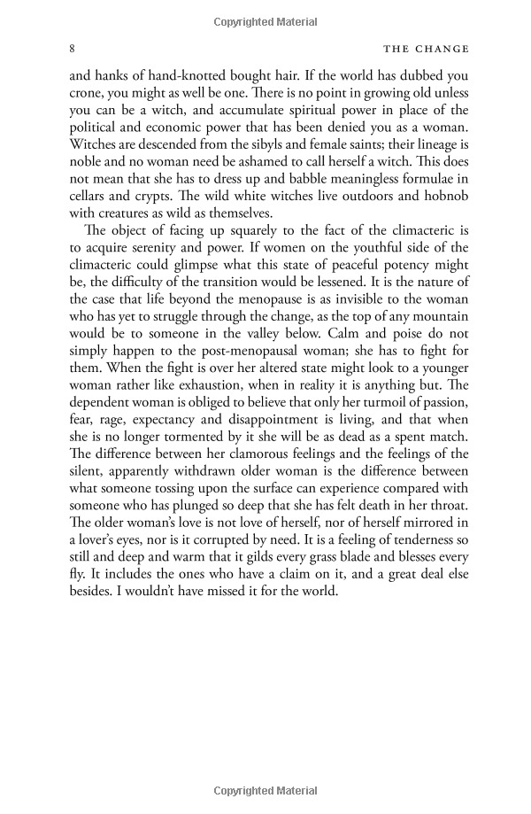 the change: women, ageing and the menopause