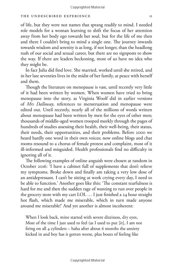 the change: women, ageing and the menopause