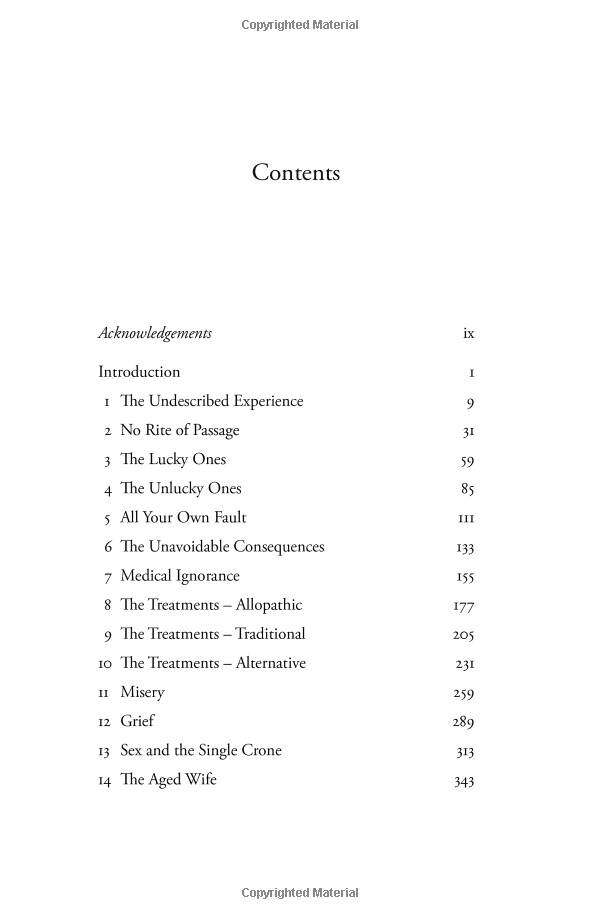 the change: women, ageing and the menopause