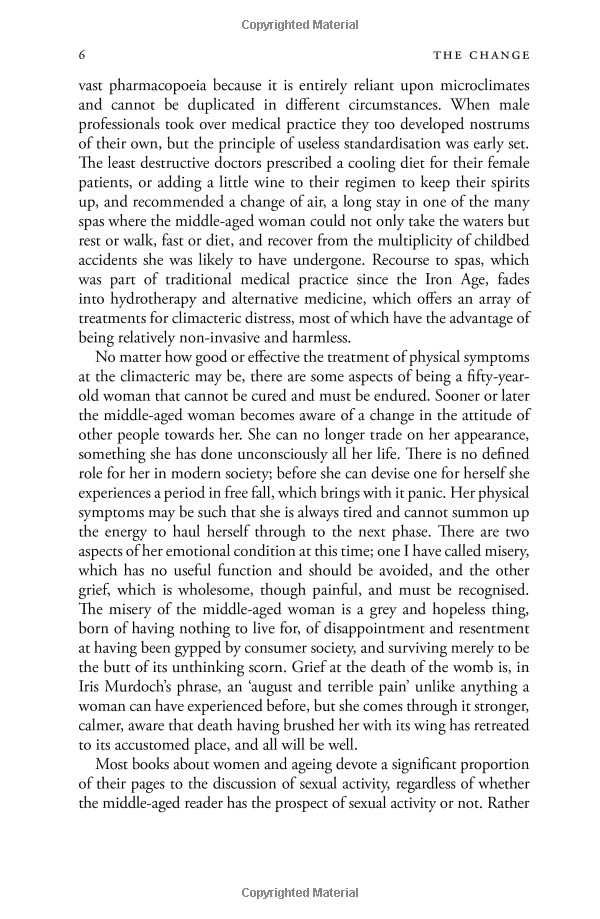 the change: women, ageing and the menopause