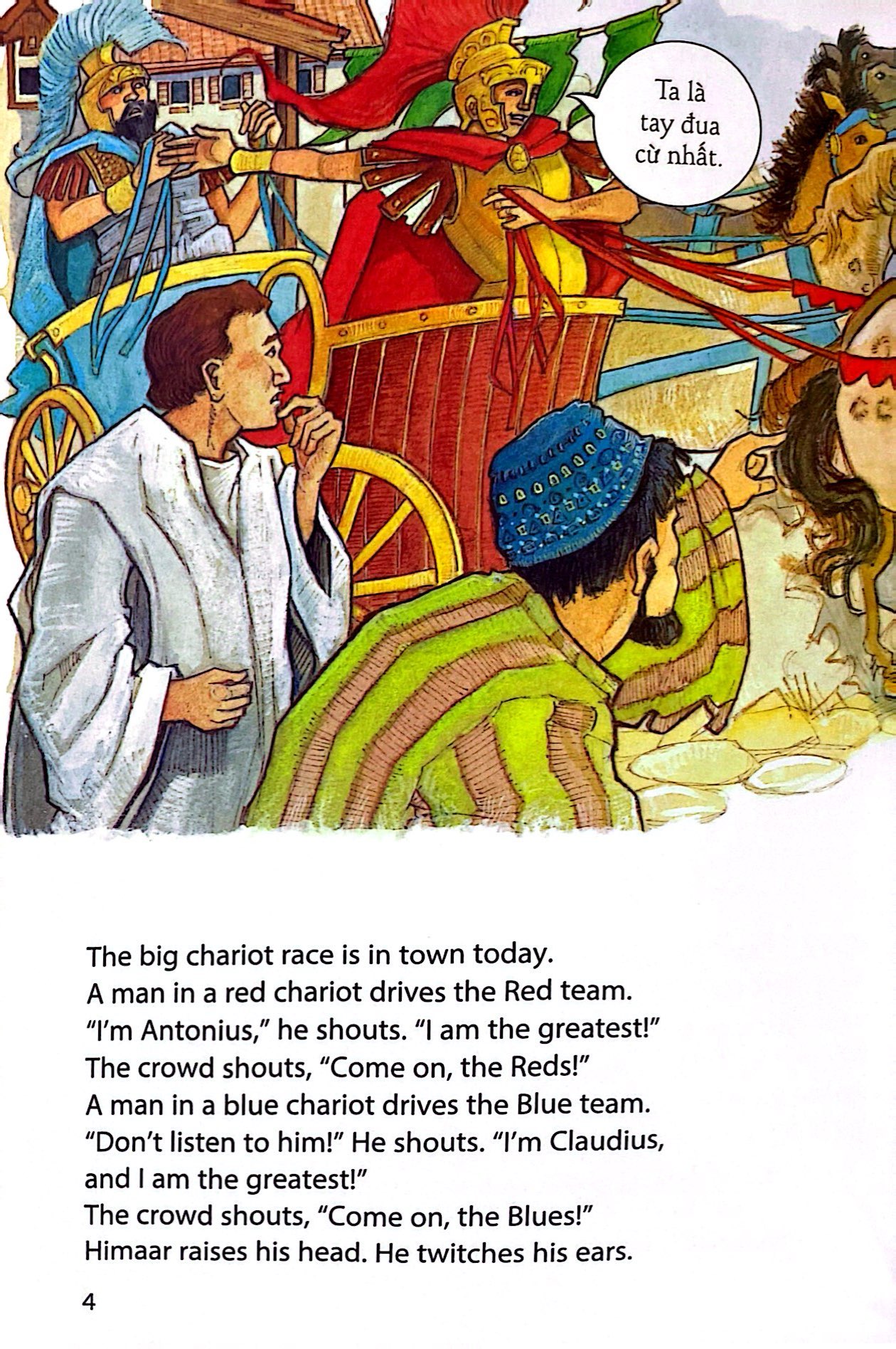 the chariot race - cuộc đua kỳ thú (song ngữ anh việt)