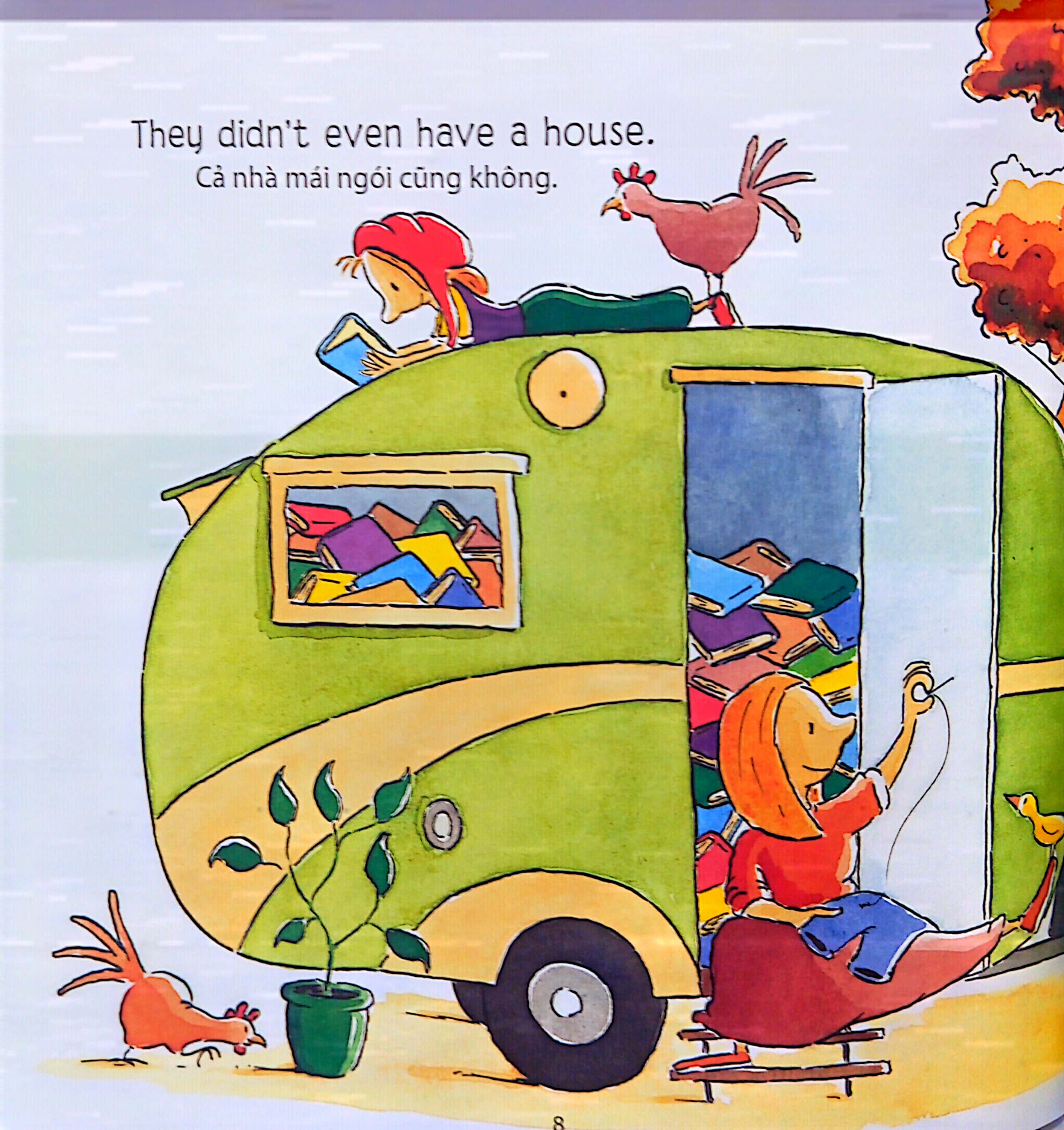 the children who loved books - những đứa trẻ yêu sách - song ngữ anh-việt