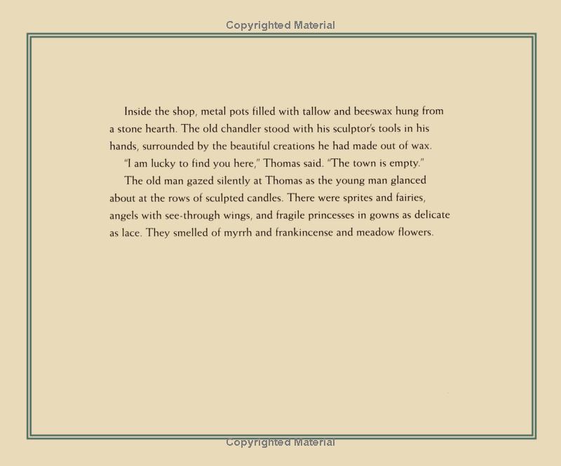 the christmas candle