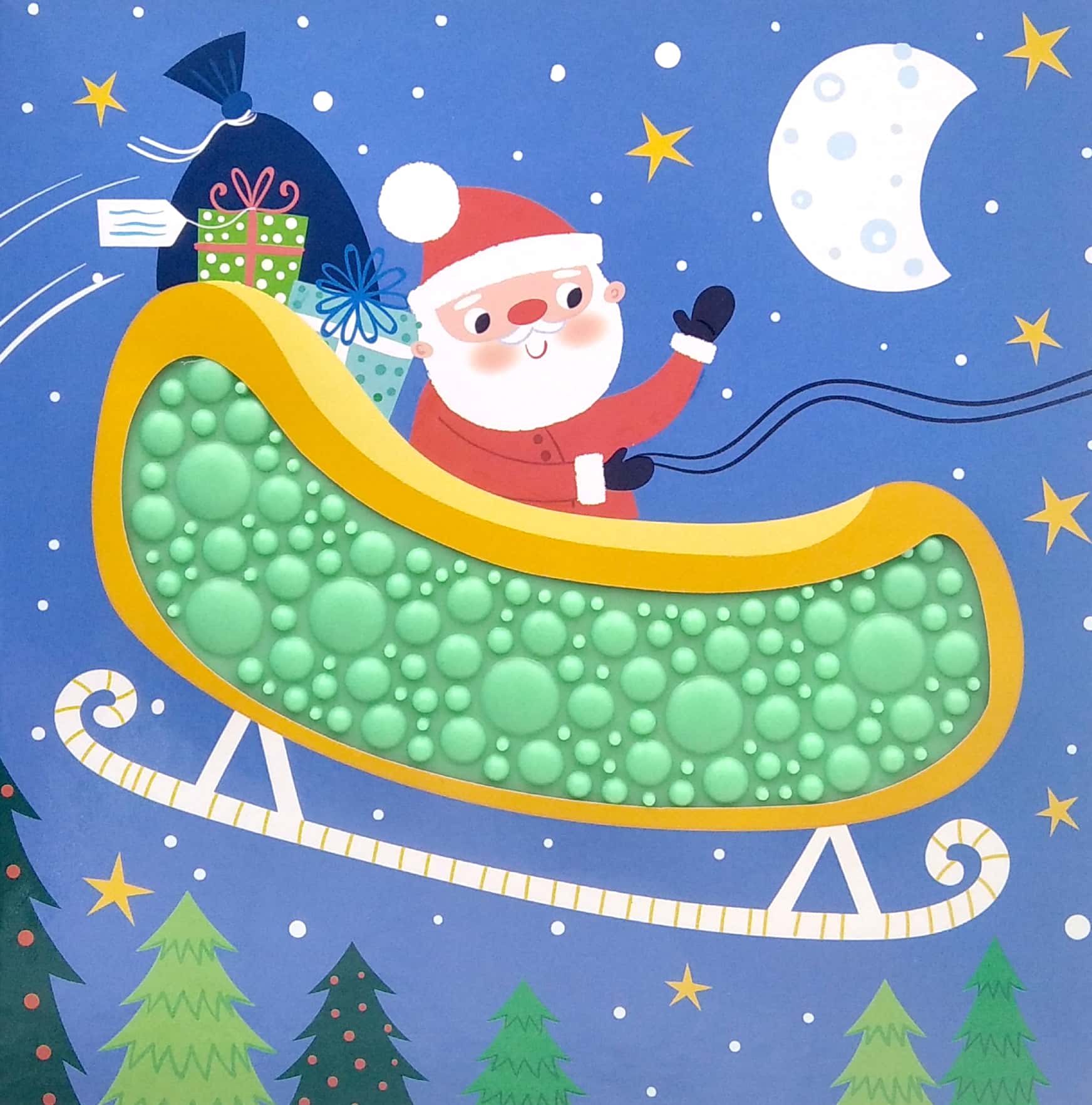 the christmas gift - silicon board books