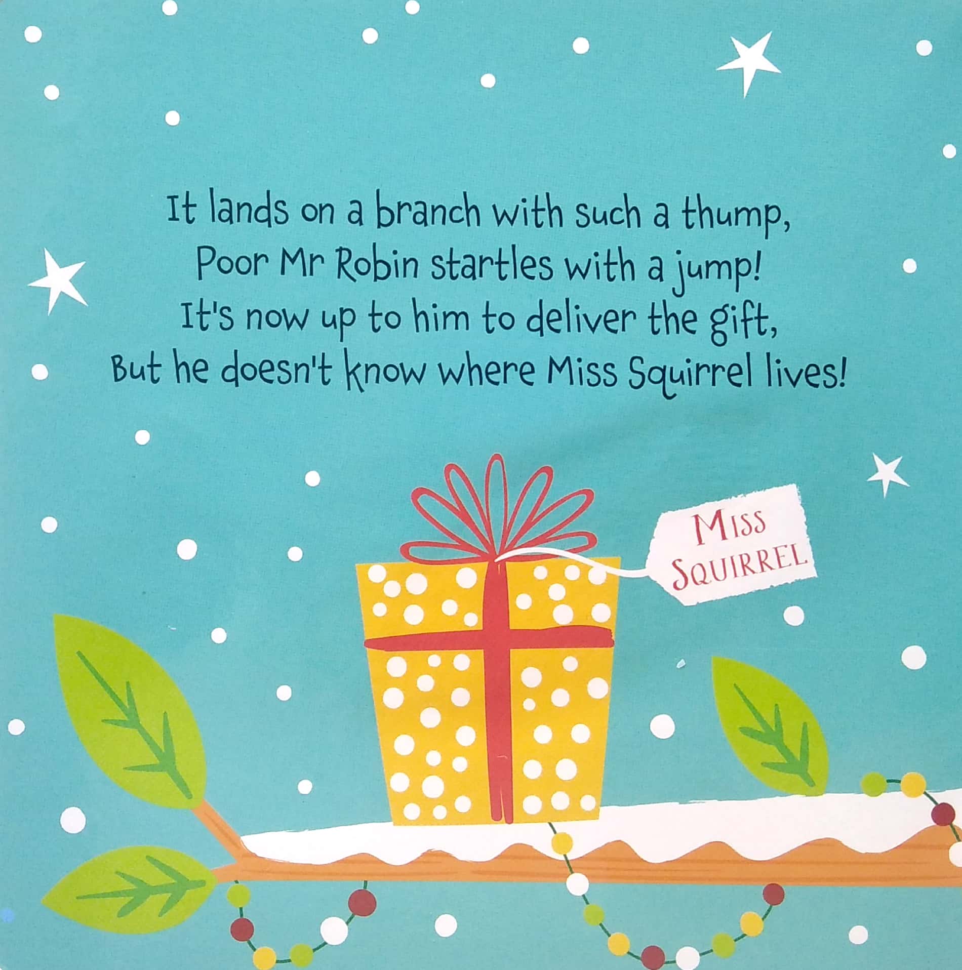 the christmas gift - silicon board books