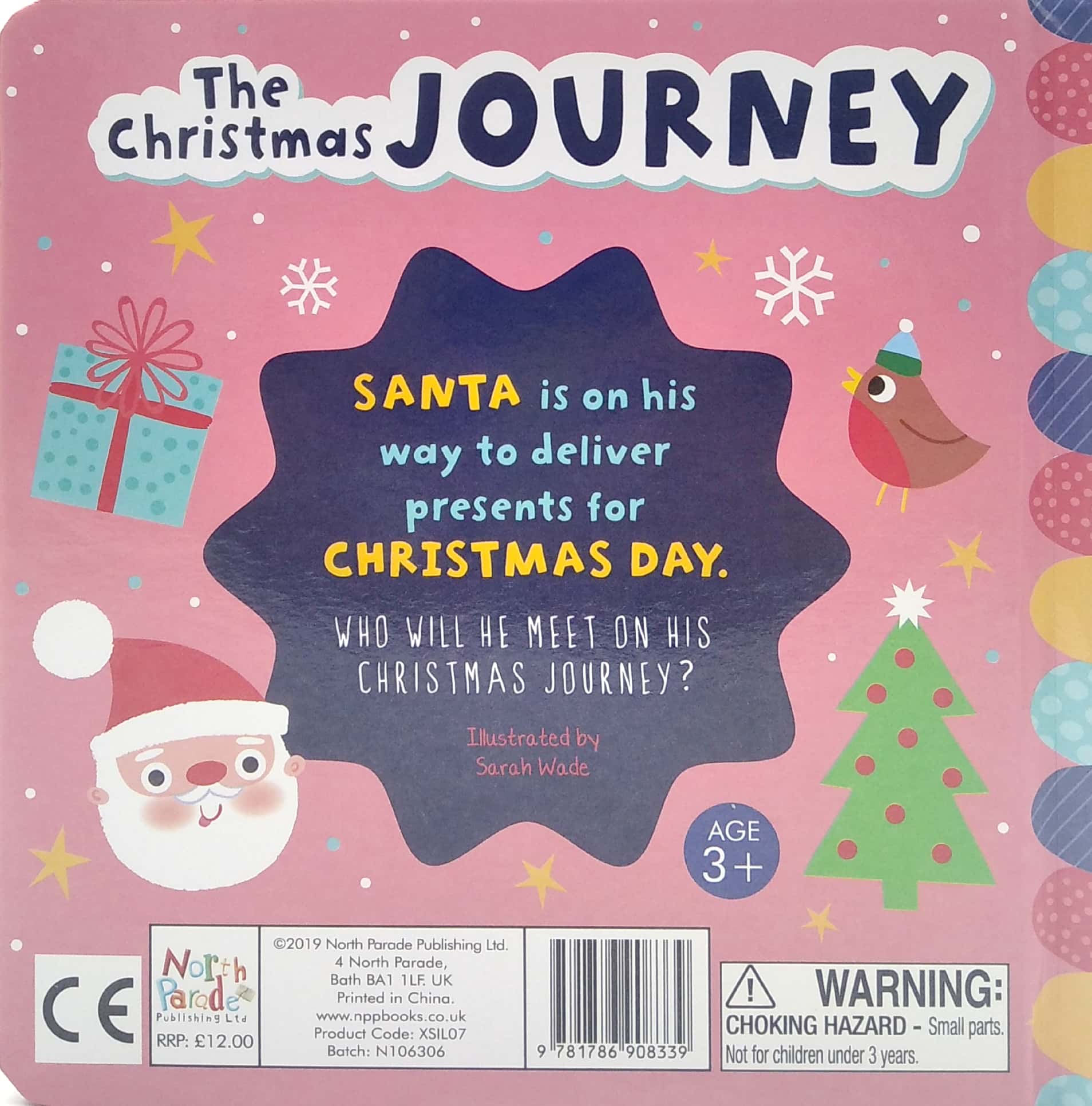 the christmas journey - silicon board books