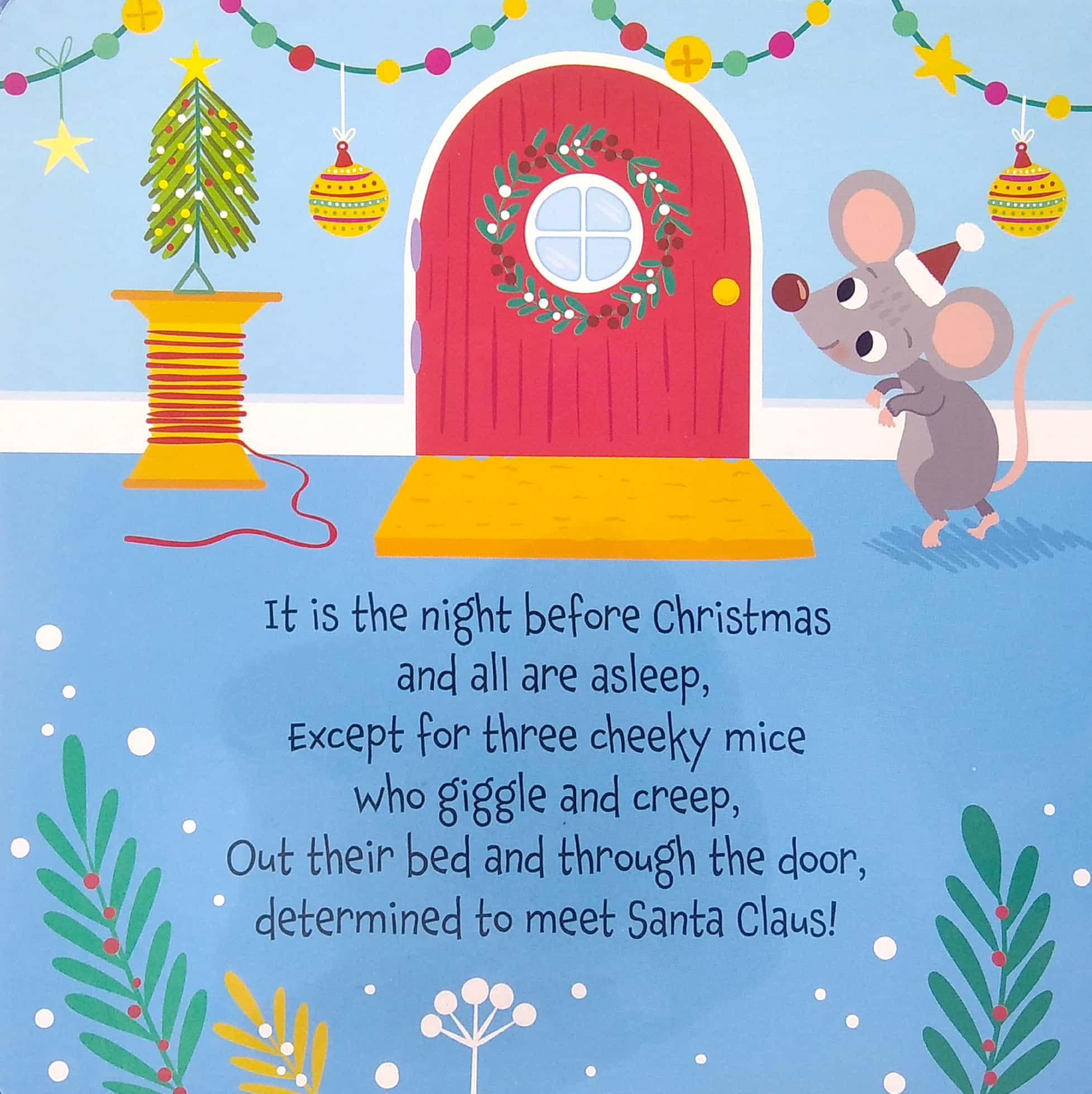 the christmas mice - silicon board books