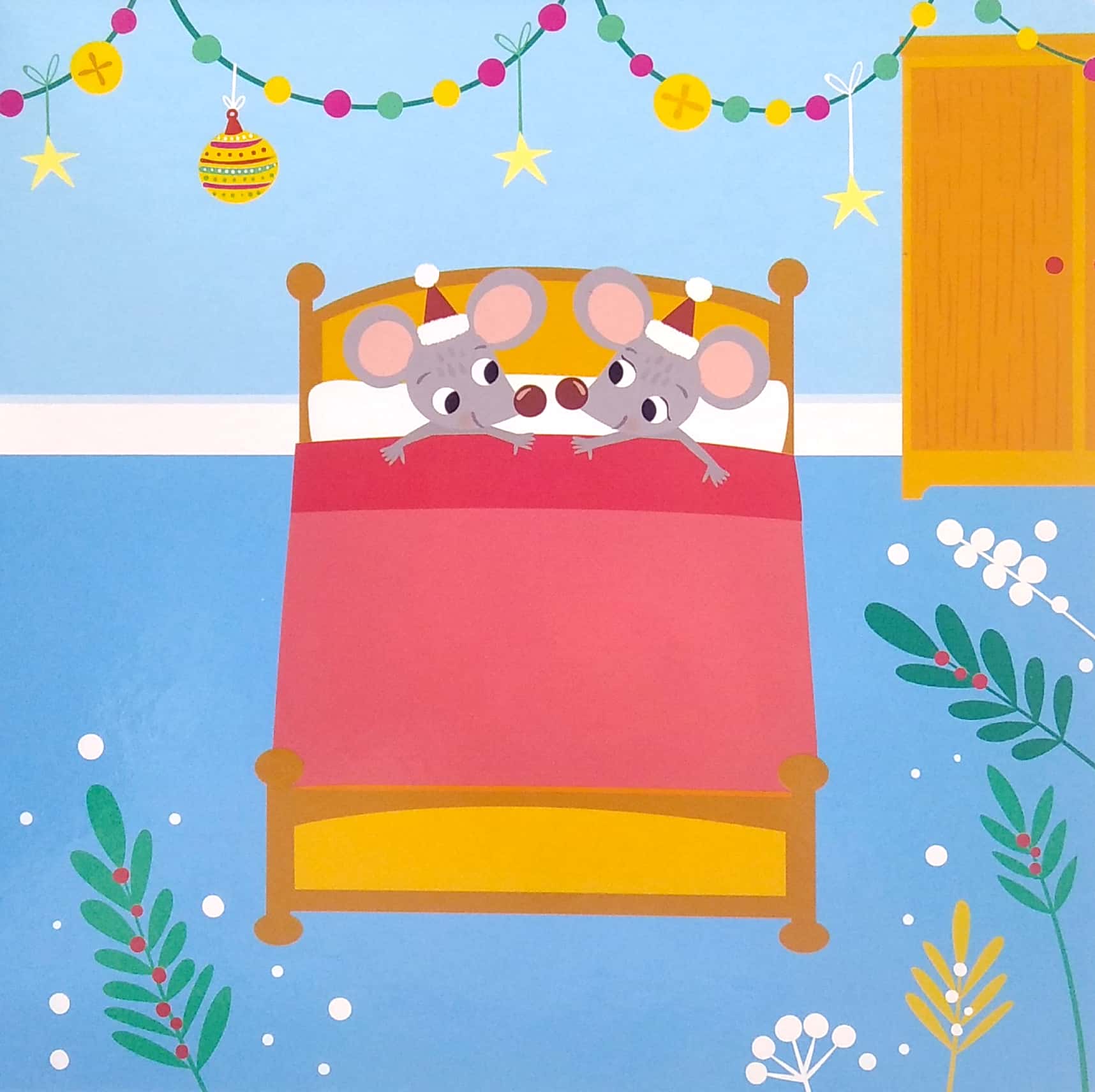 the christmas mice - silicon board books