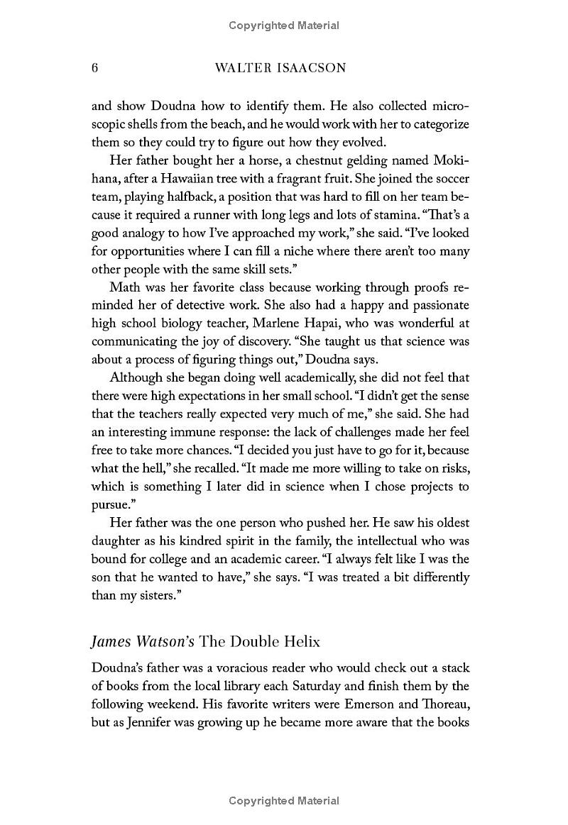 the code breaker: jennifer doudna, gene editing, and the future of the human race