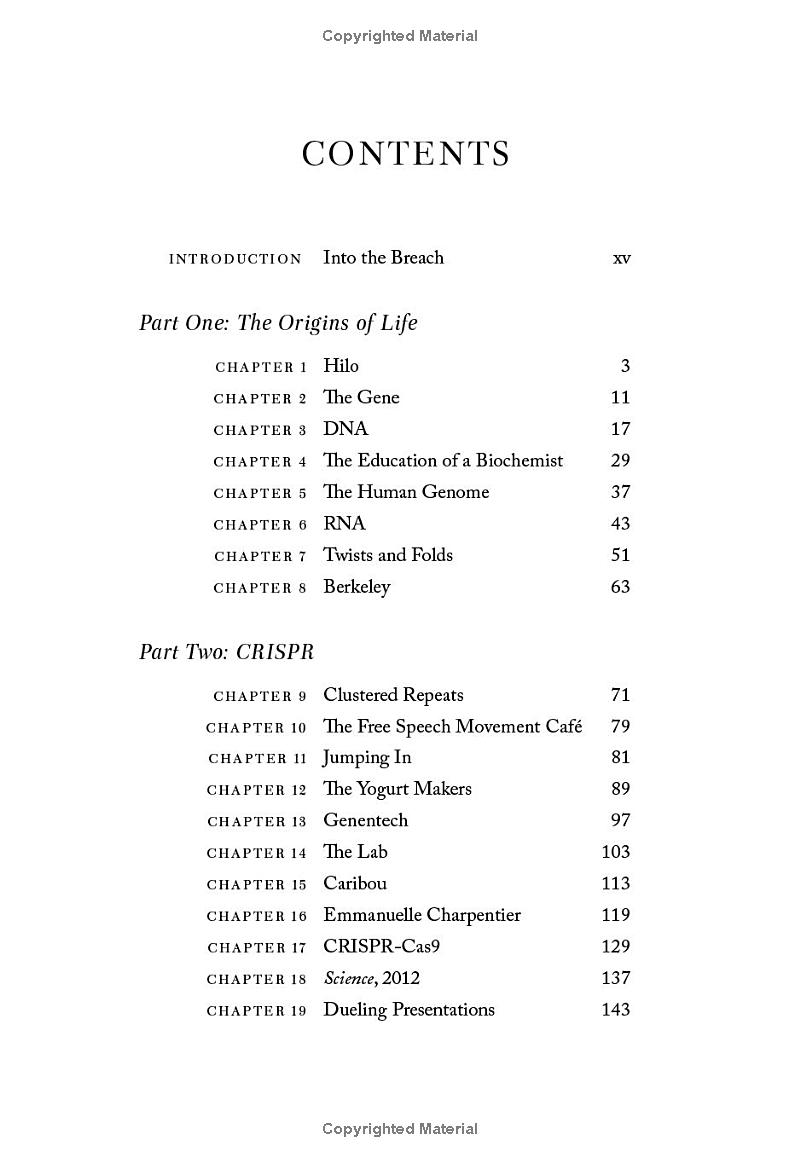 the code breaker: jennifer doudna, gene editing, and the future of the human race