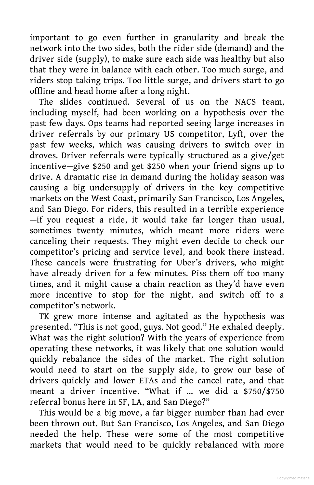 the cold start problem