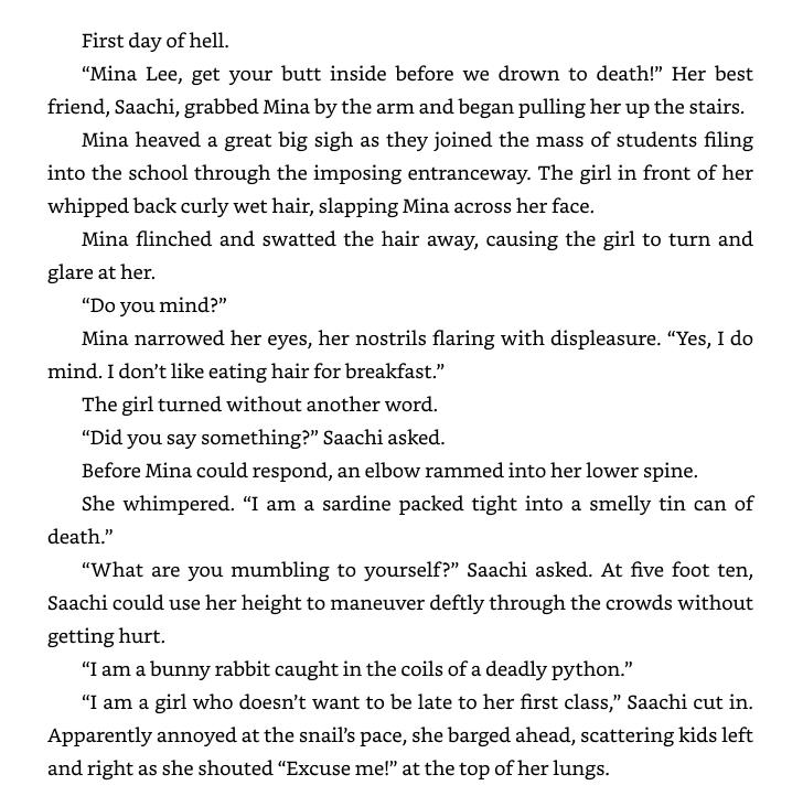 the colliding worlds of mina lee