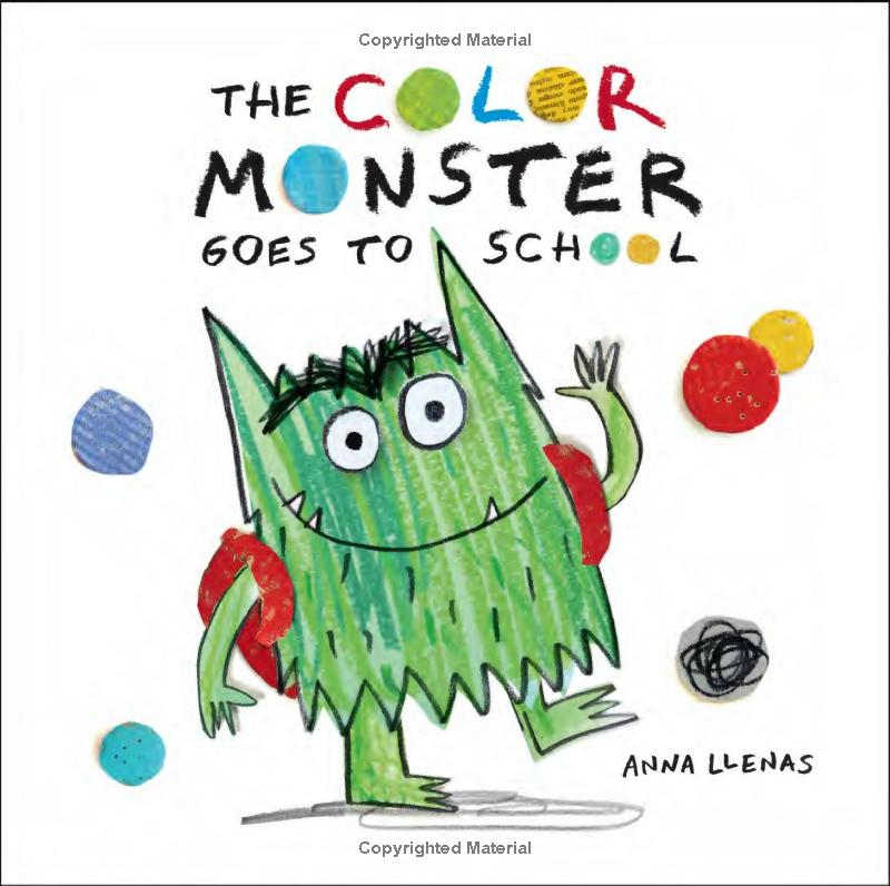 the colour monster goes to school