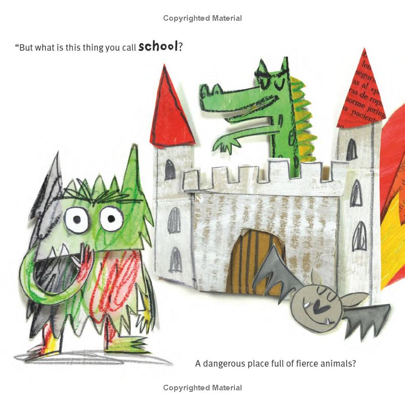 the colour monster goes to school