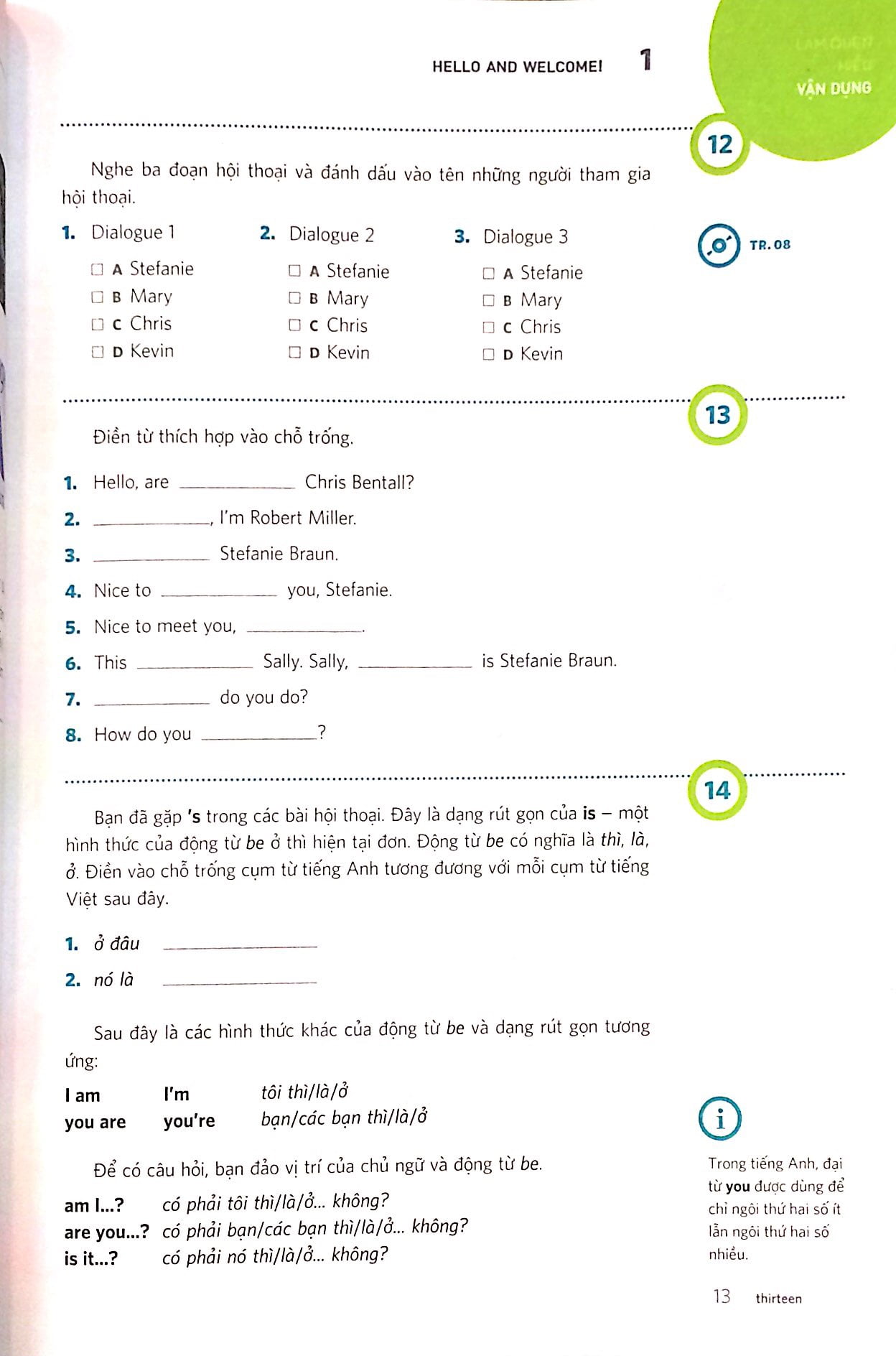 the complete course on english for me (kèm 01 đĩa mp3)