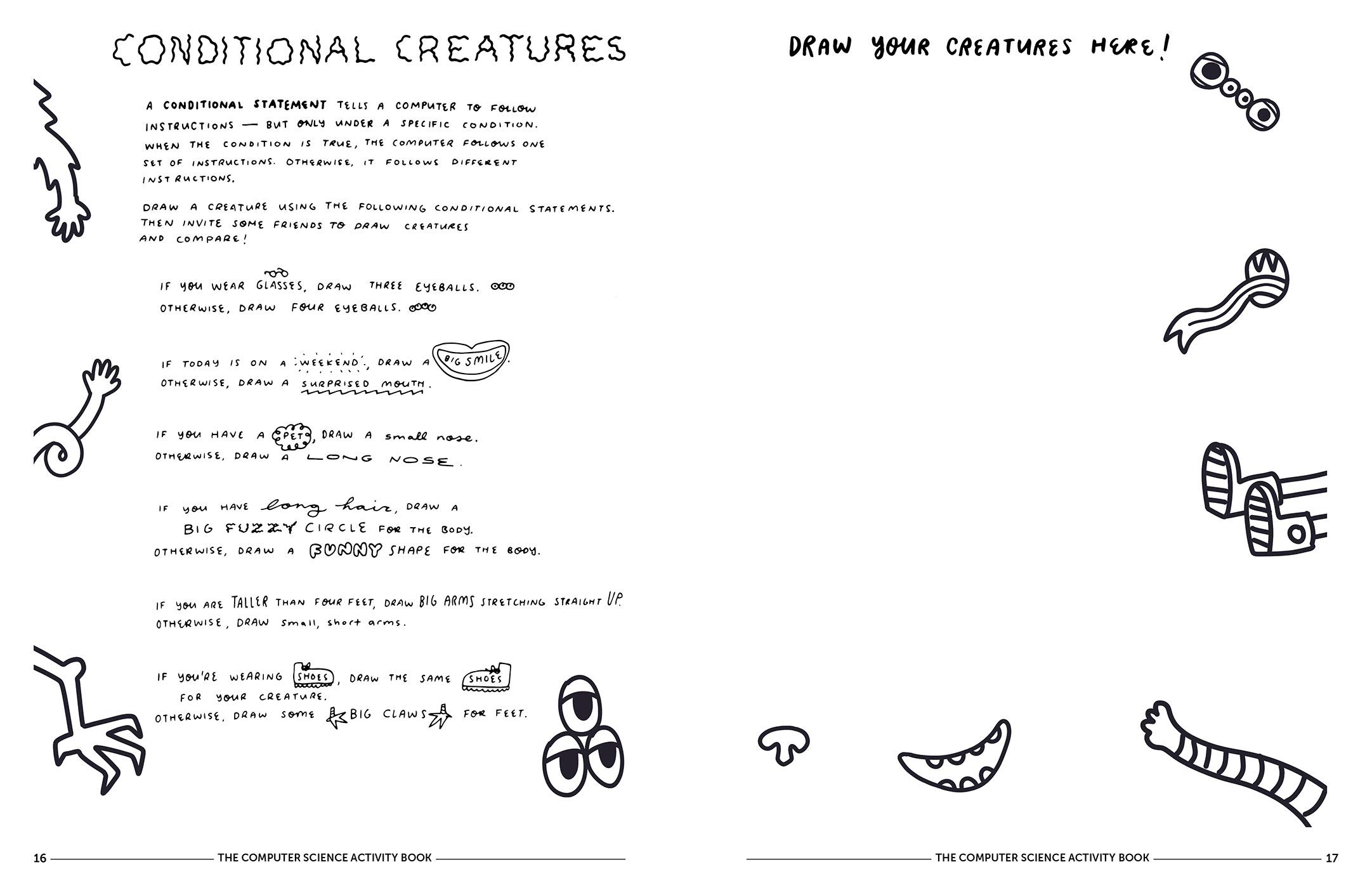 the computer science activity book: 24 pen-and-paper projects to explore the wonderful world of coding (no computer required!)