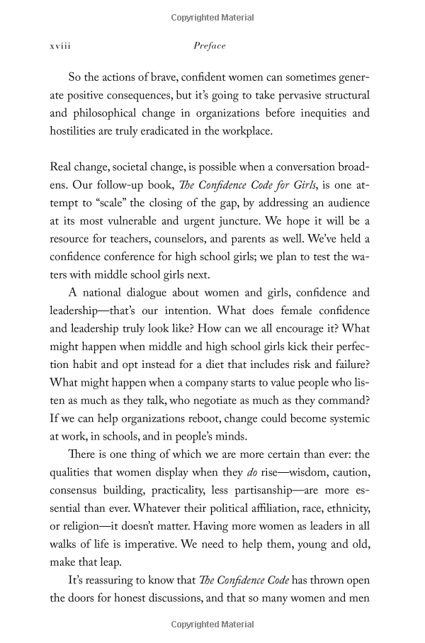 the confidence code: the science and art of self-assurance---what women should know
