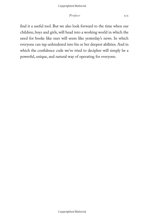 the confidence code: the science and art of self-assurance---what women should know