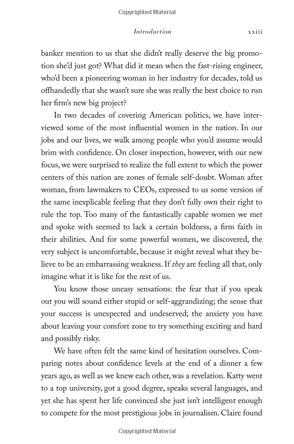 the confidence code: the science and art of self-assurance---what women should know
