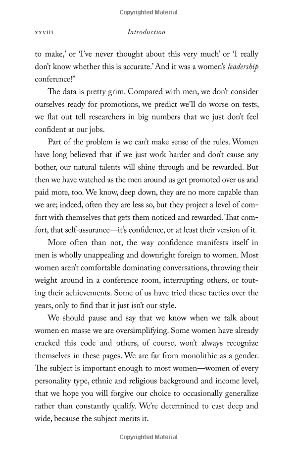 the confidence code: the science and art of self-assurance---what women should know