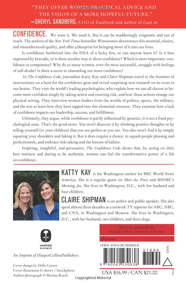 the confidence code: the science and art of self-assurance---what women should know