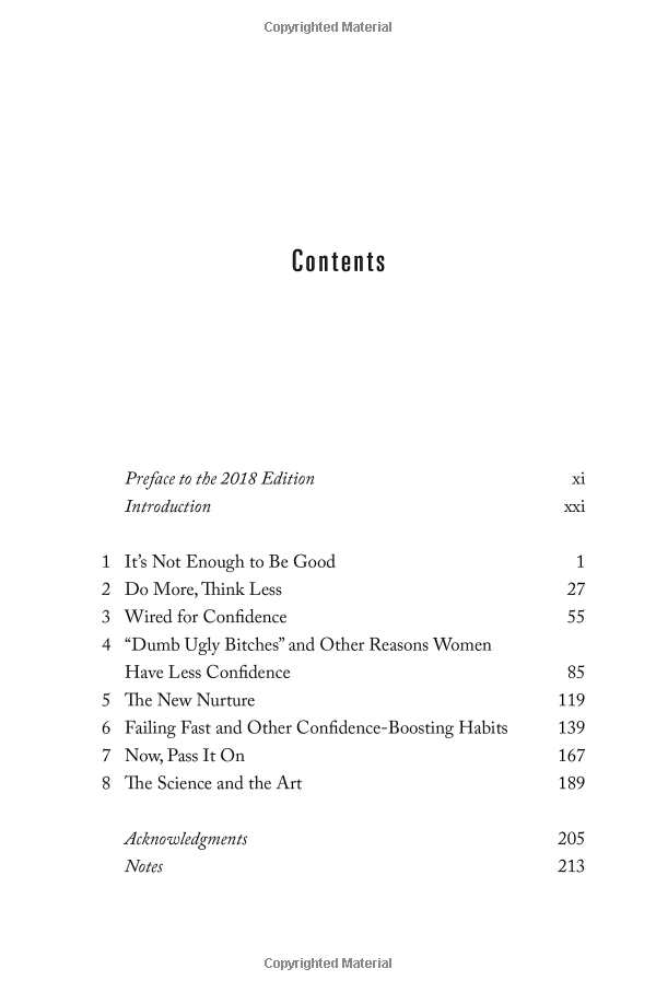 the confidence code: the science and art of self-assurance---what women should know