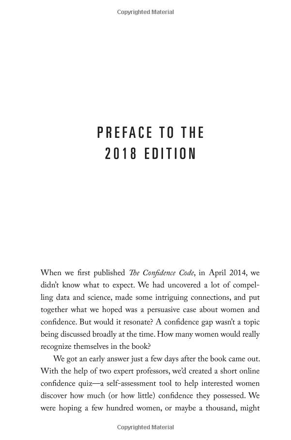 the confidence code: the science and art of self-assurance---what women should know