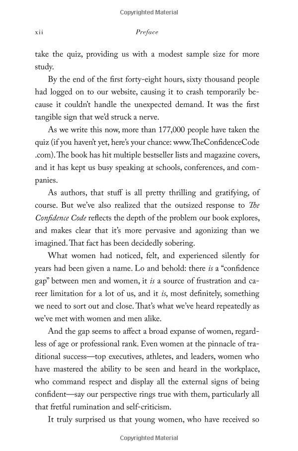 the confidence code: the science and art of self-assurance---what women should know