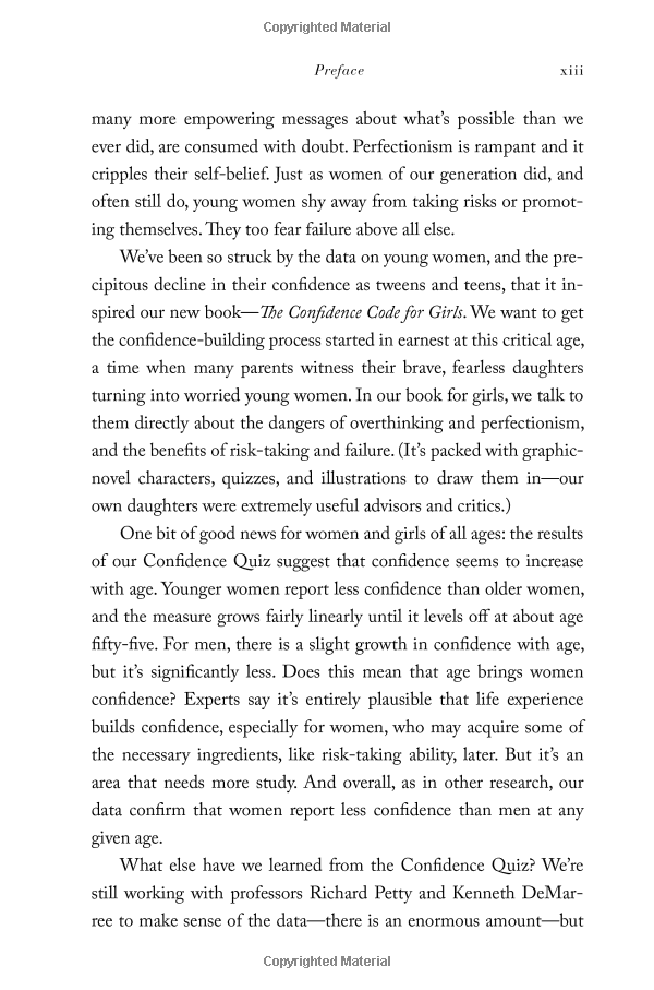 the confidence code: the science and art of self-assurance---what women should know